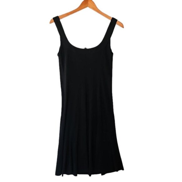Lauren Ralph Lauren Petite Black A‎ Line dress Midi 6P Sleeveless Classic - Picture 10 of 13
